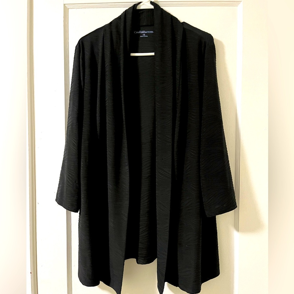 Croft and Barrow 1X cardigan/jacket!